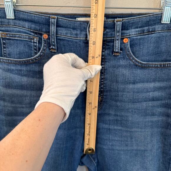 Madewell Stovepipe Straight Ankle Jeans Size 28/6 Antoine Wash High Rise AJ204 - Picture 8 of 16